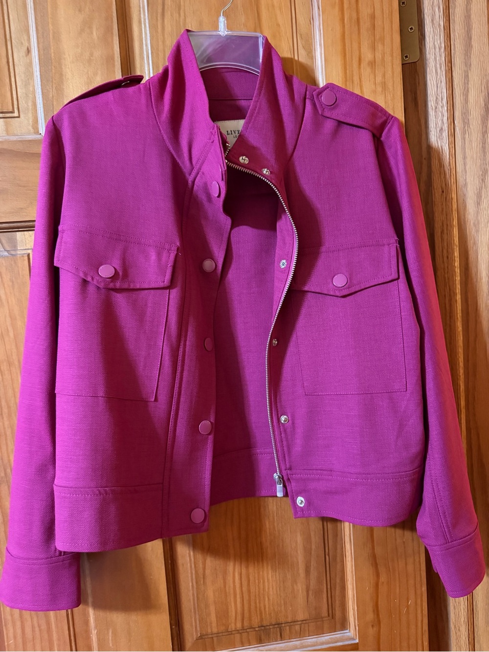 Liverpool Magenta Utility Jacket